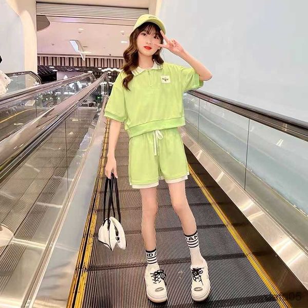 clothing sets girls summer short-sleeved polo shirt+shorts sets 2023 summer children clothes set kids tracksuits student loungewear r230812, White
clothing sets girls summer short-sleeved polo shirt+shorts sets 2023 summer children clothes set kids tracksuits student loungewear r230812, White