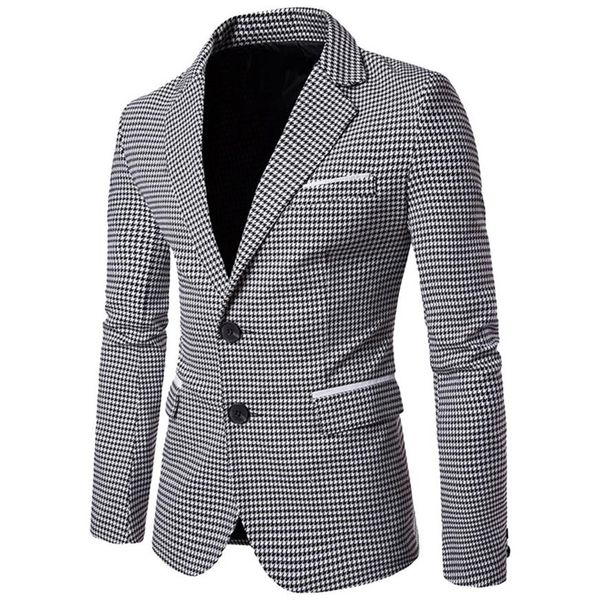 nibesser casual plaid print men blazer fashion long sleeve wedding dress coat autumn white social business mens blazer jacket227q, White;black
nibesser casual plaid print men blazer fashion long sleeve wedding dress coat autumn white social business mens blazer jacket227q, White;black