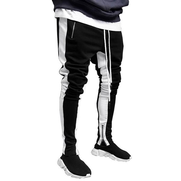 mens joggers casual pants fitness men sportswear drawstring bottoms side striped skinny sweatpants gyms jogger zipper trousers342v, Black
mens joggers casual pants fitness men sportswear drawstring bottoms side striped skinny sweatpants gyms jogger zipper trousers342v, Black
