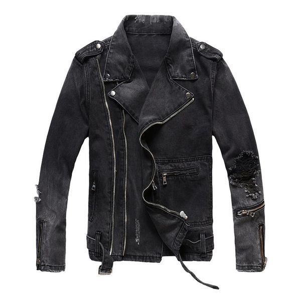 mens high street jackets fashion denim coat black blue casual hip hop designer jacket for male size m-4xl183q, Black;brown
mens high street jackets fashion denim coat black blue casual hip hop designer jacket for male size m-4xl183q, Black;brown