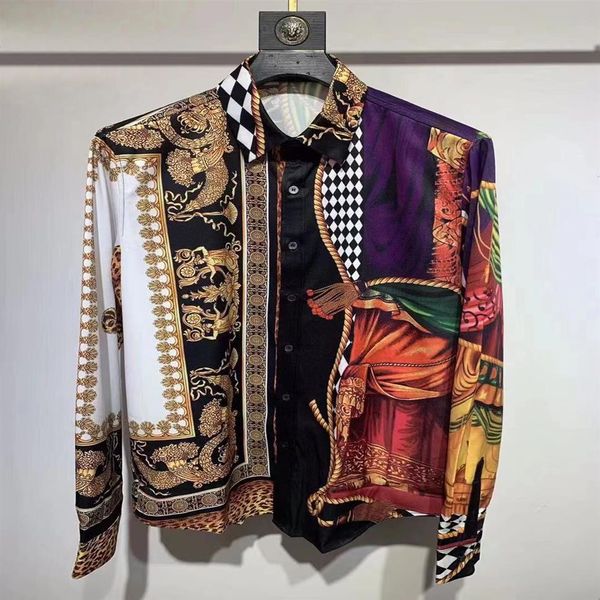 mens designer shirts brand clothing men long sleeve dress shirt hip hop style quality cotton 1040112469, White;black
mens designer shirts brand clothing men long sleeve dress shirt hip hop style quality cotton 1040112469, White;black