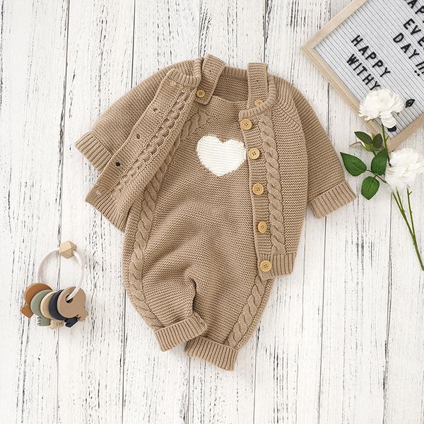 clothing sets born baby clothes set knitted infant boy long sleeve coat sleeveless jumpsuit fashion solid toddler girl kid romper 2pc 230811, White
clothing sets born baby clothes set knitted infant boy long sleeve coat sleeveless jumpsuit fashion solid toddler girl kid romper 2pc 230811, White