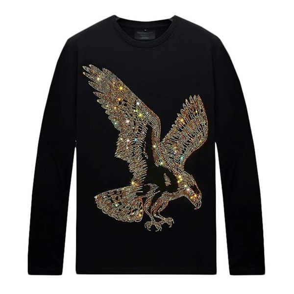 autumn shiny rhinestone crew neck long sleeve t-shirt for men women streetwear slim fit tee bottoming shirts cotton blend317h, White;black
autumn shiny rhinestone crew neck long sleeve t-shirt for men women streetwear slim fit tee bottoming shirts cotton blend317h, White;black