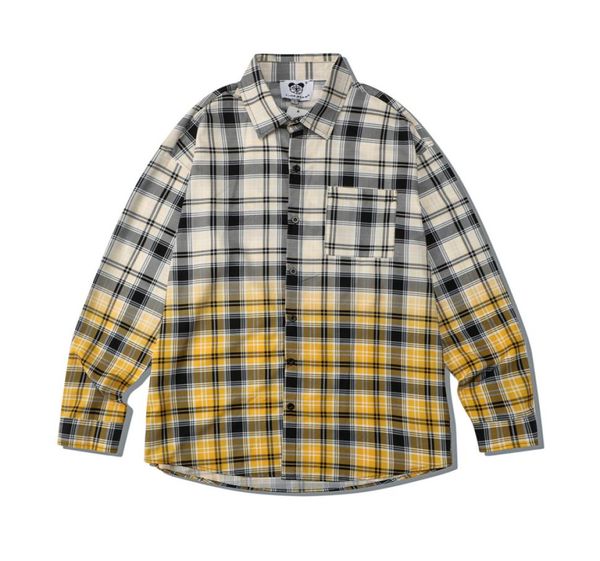 2021 autumn gradient yellow graffiti pattern shirt europe america men women long sleeve casual hip hop cotton streetwear8098970, White;black
2021 autumn gradient yellow graffiti pattern shirt europe america men women long sleeve casual hip hop cotton streetwear8098970, White;black