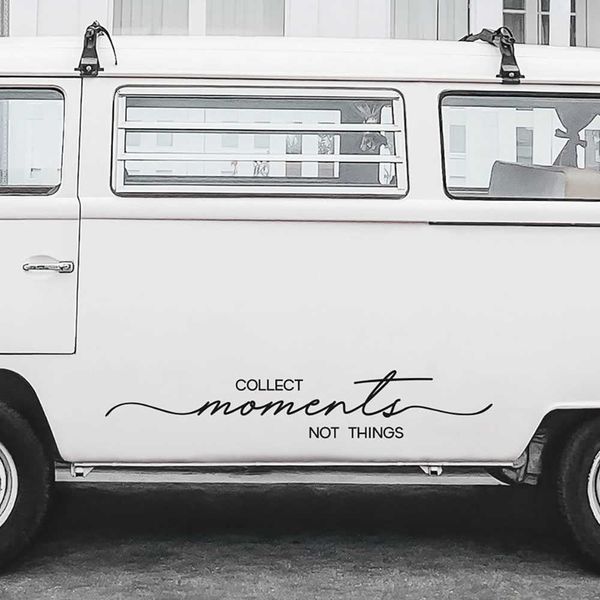 stickers collect moments not things car and decals rv motorhome camper trailer decor vinyl decoration parts styling r230812
stickers collect moments not things car and decals rv motorhome camper trailer decor vinyl decoration parts styling r230812