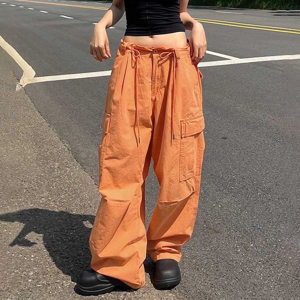 women's pants s street style lazy low waist lace up loose floor sweeping casual yellow spicy girl work dress y2k pocket female 230811, Black;white
women's pants s street style lazy low waist lace up loose floor sweeping casual yellow spicy girl work dress y2k pocket female 230811, Black;white