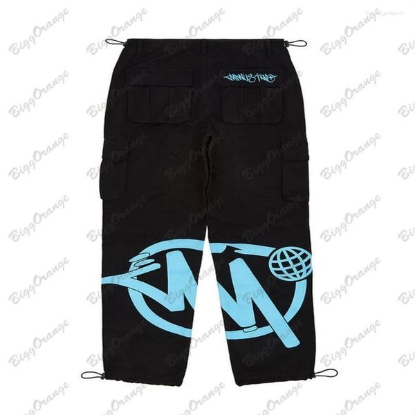 men's pants american style vintage multi pocket cargo straight jeans women's high street hiphop loose wide leg y2k waist2553, Black
men's pants american style vintage multi pocket cargo straight jeans women's high street hiphop loose wide leg y2k waist2553, Black