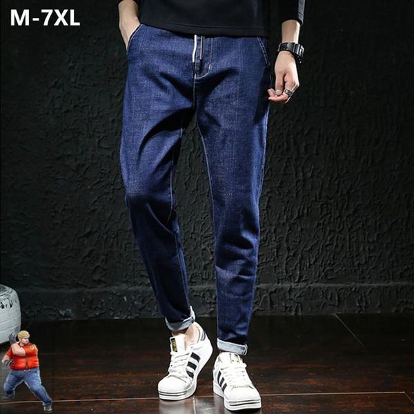 men's jeans oversized men pencil black pants plus size 6xl 7xl blue denim trousers mens fashion regular fit stretch big large307b
men's jeans oversized men pencil black pants plus size 6xl 7xl blue denim trousers mens fashion regular fit stretch big large307b