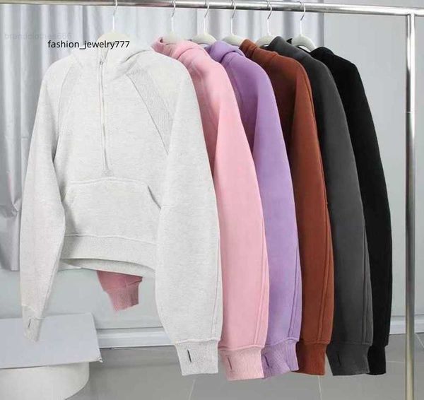 autumn and winter yoga hoodie scuba lulus womens plus velvet thickening jackets hoodys sports half zipper terry designer sweater classic fas, Black
autumn and winter yoga hoodie scuba lulus womens plus velvet thickening jackets hoodys sports half zipper terry designer sweater classic fas, Black