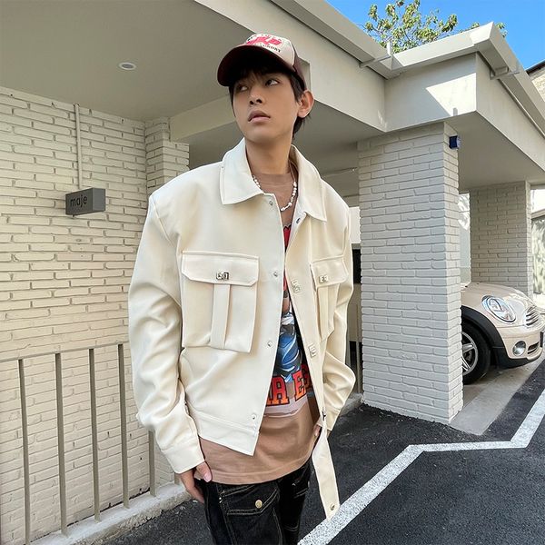men's jackets motorcycle clothing short jacket senior sense of jacket men's light luxury spring workwear cycling clothing small su, Black;brown
men's jackets motorcycle clothing short jacket senior sense of jacket men's light luxury spring workwear cycling clothing small su, Black;brown