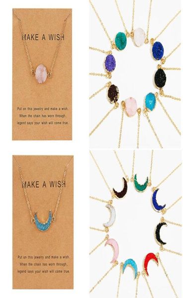 fashion moon round faux natural stone resin necklace druzy drusy necklace gold plated link chain necklace for women collars9738651, Silver
fashion moon round faux natural stone resin necklace druzy drusy necklace gold plated link chain necklace for women collars9738651, Silver