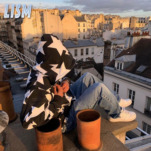 men's hoodies sweatshirts lism star print hoodies mens y2k long sleeve oversized sweatshirts men women harajuku highstreet hip-hop zipp, Black
men's hoodies sweatshirts lism star print hoodies mens y2k long sleeve oversized sweatshirts men women harajuku highstreet hip-hop zipp, Black
