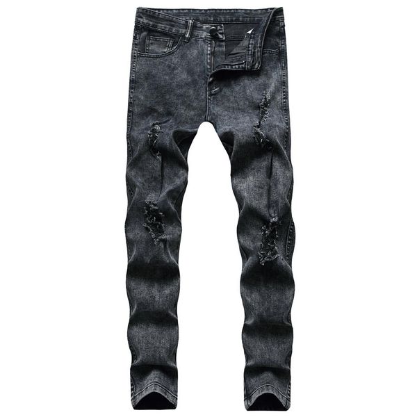 mens jeans street style mens biker jeans hole distrressed with zipper slim fit denim casual male trousers pants317w, Blue
mens jeans street style mens biker jeans hole distrressed with zipper slim fit denim casual male trousers pants317w, Blue