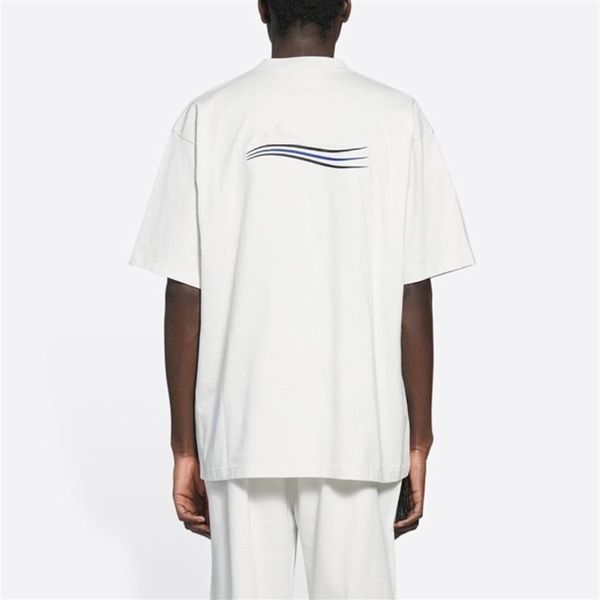summer spring luxury solid color logo wave oversize men's t-shirts france paris classic letter embroidery women short sleeve 238q, White;black
summer spring luxury solid color logo wave oversize men's t-shirts france paris classic letter embroidery women short sleeve 238q, White;black