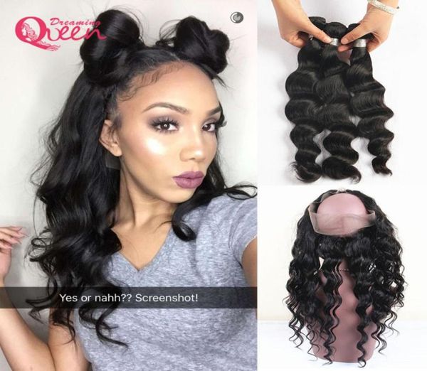 peruvian loose wave hair bundles with 360 lace frontal closure peruvian virgin human hair loose wave hair weaves 3 pcs with fronta9313499, Black;brown
peruvian loose wave hair bundles with 360 lace frontal closure peruvian virgin human hair loose wave hair weaves 3 pcs with fronta9313499, Black;brown