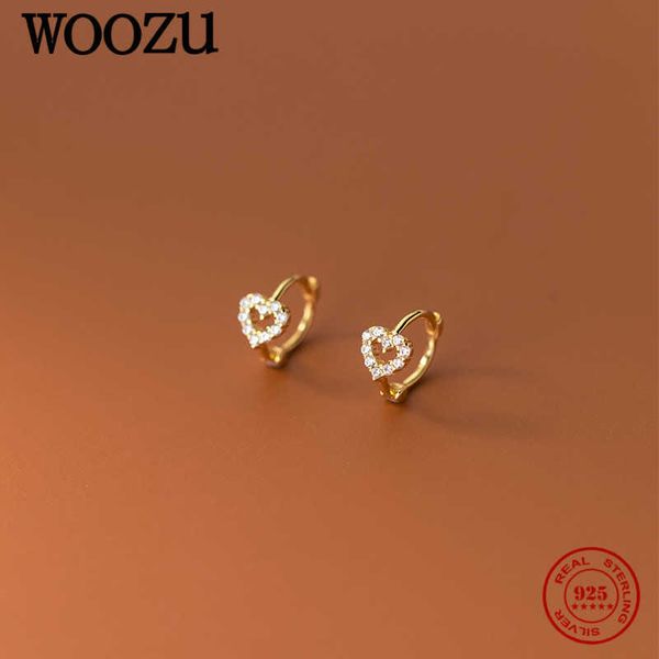 woozu 925 sterling silver ins minimalism sweet love heart cz zircon hoop earrings for women girl small ear buckle jewelry gift
woozu 925 sterling silver ins minimalism sweet love heart cz zircon hoop earrings for women girl small ear buckle jewelry gift