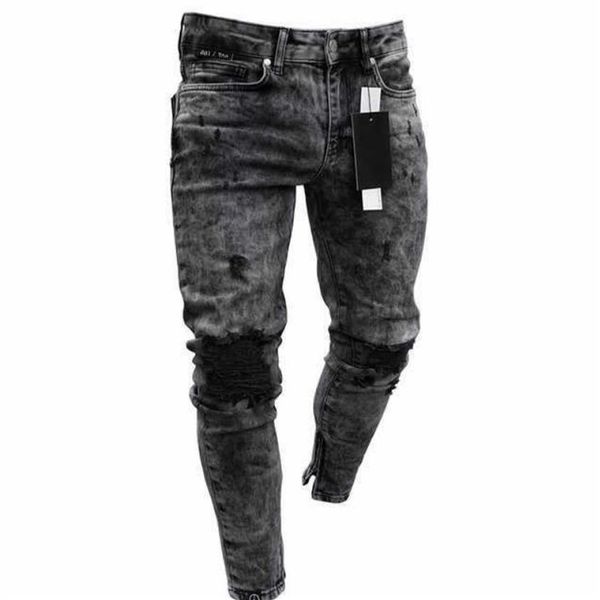 spring and summer new men's skinny jeans snowflake casual slim zipper pants men's jeans255e, Blue
spring and summer new men's skinny jeans snowflake casual slim zipper pants men's jeans255e, Blue