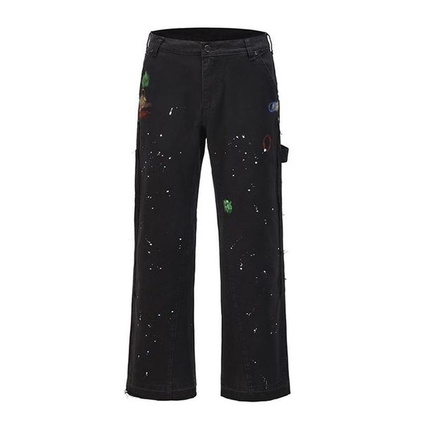 graffiti ink painted wide leg flare pants mens streetwear straight casual jeans harajuku washed retro loose denim trousers2401, Blue
graffiti ink painted wide leg flare pants mens streetwear straight casual jeans harajuku washed retro loose denim trousers2401, Blue