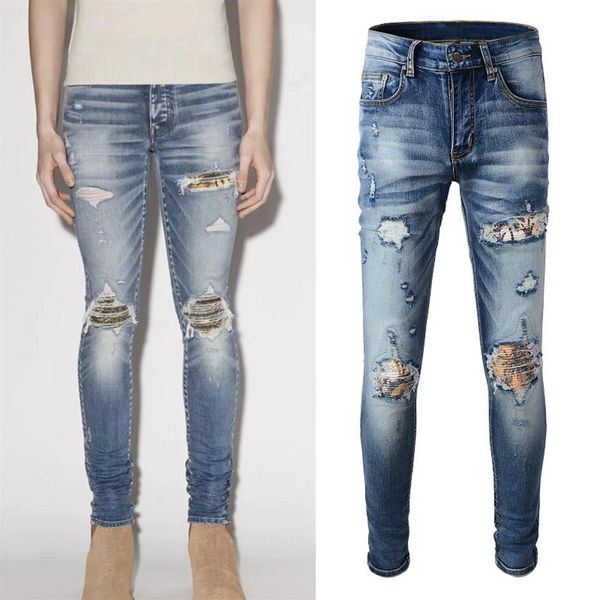 men's denim jeans vintage heavy craft washed slim leg fit stretch denim pants multi patchwork cowboy179w, Blue
men's denim jeans vintage heavy craft washed slim leg fit stretch denim pants multi patchwork cowboy179w, Blue