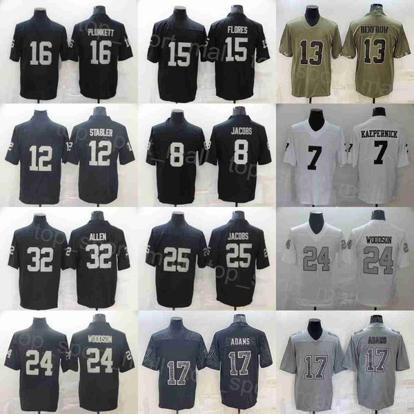 football 8 josh jacobs jerseys 24 charles woodson 28 josh jacobs 13 hunter renfrow 15 flores 17 davante adams 12 ken stabler 16 jim plunkett, Black;red
football 8 josh jacobs jerseys 24 charles woodson 28 josh jacobs 13 hunter renfrow 15 flores 17 davante adams 12 ken stabler 16 jim plunkett, Black;red