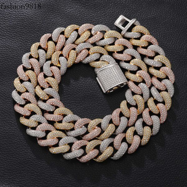 20mm moissanite bracelet gold plated hip hop style sier colorful full moissanite vvs cuban link necklace for men, Silver
20mm moissanite bracelet gold plated hip hop style sier colorful full moissanite vvs cuban link necklace for men, Silver