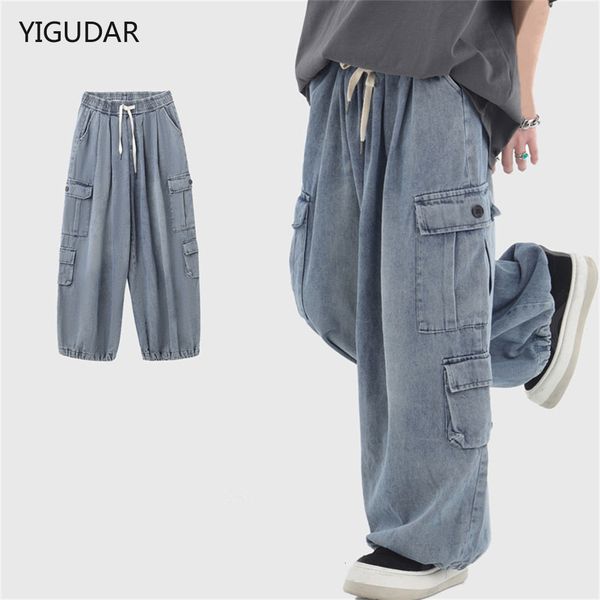 men's pants baggy jeans trousers male denim black wide leg men oversize cargo korean streetwear hip hop harajuku 230812
men's pants baggy jeans trousers male denim black wide leg men oversize cargo korean streetwear hip hop harajuku 230812