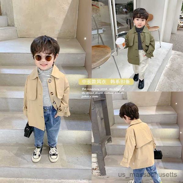 jackets baby boys fashion long trench coats jackets kids casual elegant cotton jackets overcoats children clothes r230812, Blue;gray
jackets baby boys fashion long trench coats jackets kids casual elegant cotton jackets overcoats children clothes r230812, Blue;gray