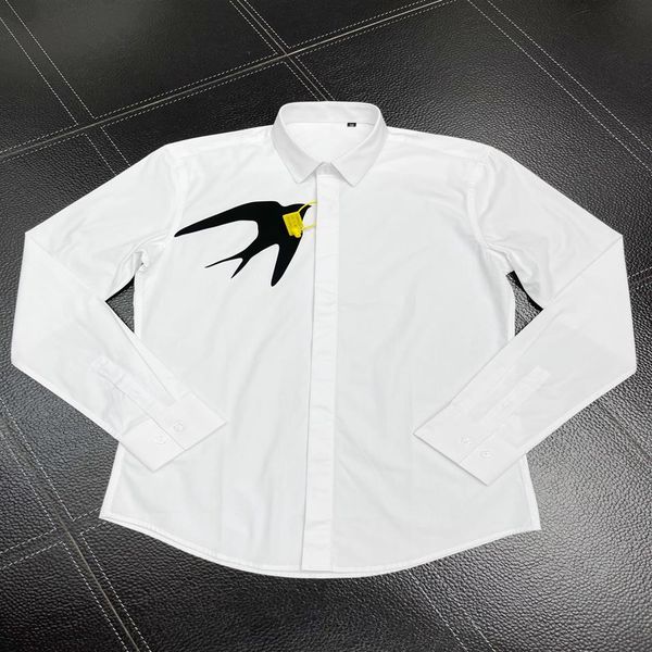 mens designer shirts brand clothing men long sleeve dress shirt hip hop style cotton 1030207d, White;black
mens designer shirts brand clothing men long sleeve dress shirt hip hop style cotton 1030207d, White;black