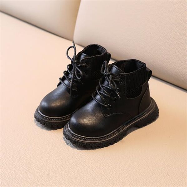 new autumn and winter children' shoes martin boots boys british fashion boots girls booties, Black;grey
new autumn and winter children' shoes martin boots boys british fashion boots girls booties, Black;grey