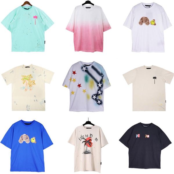new pa summer mens designers tees t shirts casual couples short sleeves tee 100% cottom comfortable print shirt men women palmes o244x, White;black
new pa summer mens designers tees t shirts casual couples short sleeves tee 100% cottom comfortable print shirt men women palmes o244x, White;black