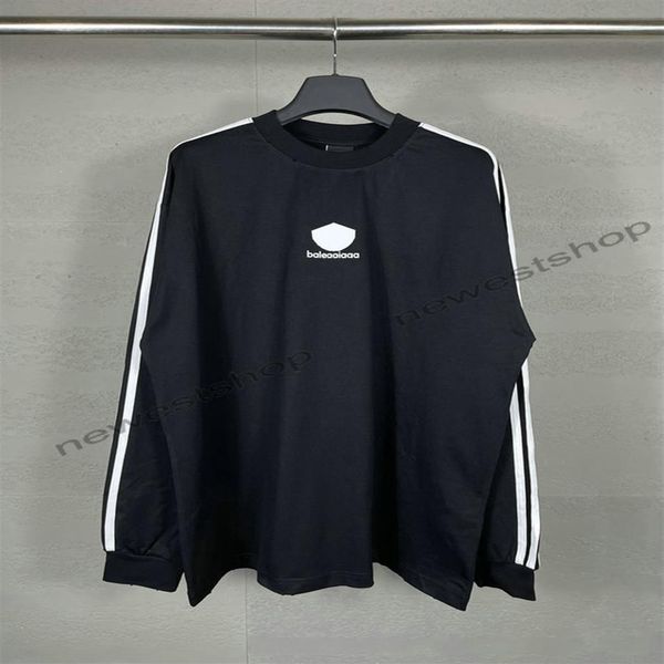 23ss mens plus tees men designer t shirt europe classical letter print shirts long sleeve collaborative edition t shirts women cas230d, Black;brown
23ss mens plus tees men designer t shirt europe classical letter print shirts long sleeve collaborative edition t shirts women cas230d, Black;brown