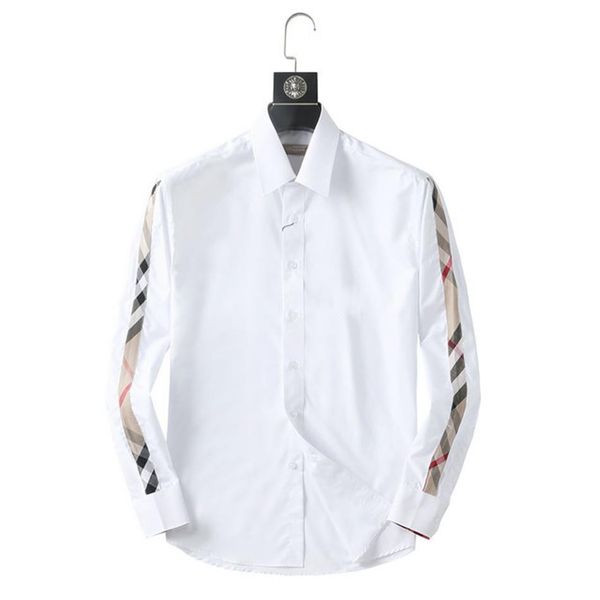 men's dress shirt luxury slim silk t-shirt long sleeve casual business clothing plaid brand 17 color -4xl burr81327g, White;black
men's dress shirt luxury slim silk t-shirt long sleeve casual business clothing plaid brand 17 color -4xl burr81327g, White;black