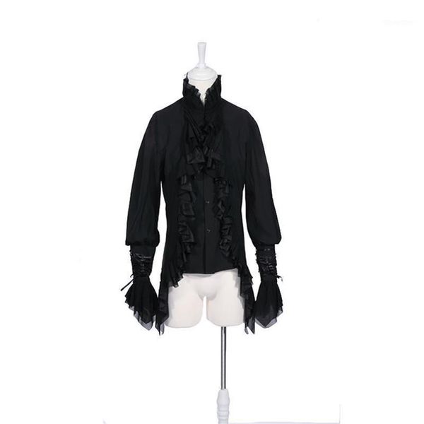 men long sleeve shirt gothic man blouse autumn party mens shirt black white men shirts fashion1232r, White;black
men long sleeve shirt gothic man blouse autumn party mens shirt black white men shirts fashion1232r, White;black