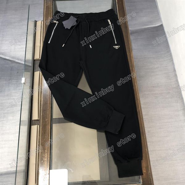 22ss mens women designer pants metal triangle label zipper pocket nylon milan pant men webbing trousers black xinxinbuy s-xl287b
22ss mens women designer pants metal triangle label zipper pocket nylon milan pant men webbing trousers black xinxinbuy s-xl287b