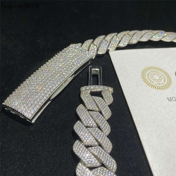 heavy miami cuban chain bling round diamond cuban link chain sterling sier s d color vvs moissanite fashion cuban necklace, Silver
heavy miami cuban chain bling round diamond cuban link chain sterling sier s d color vvs moissanite fashion cuban necklace, Silver