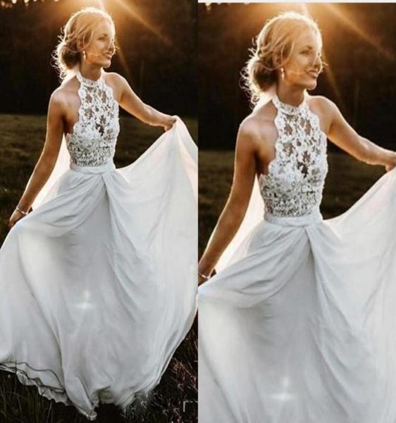bohemian beach a line wedding dresses backless halter appliques lace chiffon sweep train illusion plus size long formal brid2365257, White
bohemian beach a line wedding dresses backless halter appliques lace chiffon sweep train illusion plus size long formal brid2365257, White