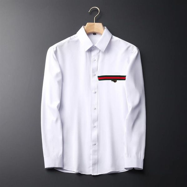 2021 luxury designer men's shirts fashion casual business social and cocktail shirt brand spring autumn slimming the most fas225n, White;black
2021 luxury designer men's shirts fashion casual business social and cocktail shirt brand spring autumn slimming the most fas225n, White;black