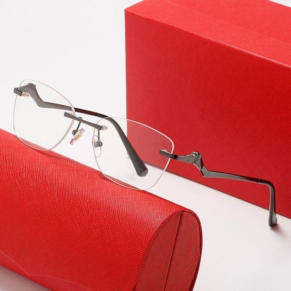 mens designer sunglasses for women cycling sunglasses men leopard head frameless glasses light proof anti uv adumbral classic retro rimless, White;black
mens designer sunglasses for women cycling sunglasses men leopard head frameless glasses light proof anti uv adumbral classic retro rimless, White;black