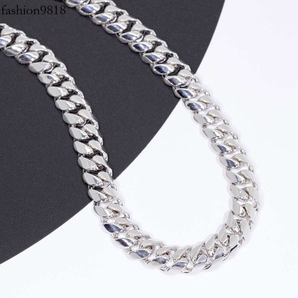 solid sier cuban chain 12mm width gold plated hip hop necklace cuban link chain for man, Silver
solid sier cuban chain 12mm width gold plated hip hop necklace cuban link chain for man, Silver