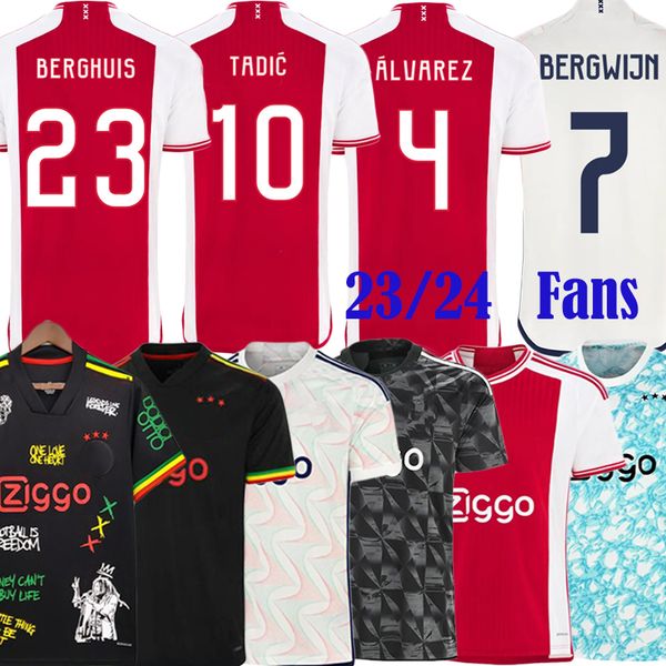 tadic 23 24 bob marley soccer jerseys bassey 23/24 third away shorts for fans third klaassen 2023 2024 kudusajaxs home away football shirts, Black;yellow
tadic 23 24 bob marley soccer jerseys bassey 23/24 third away shorts for fans third klaassen 2023 2024 kudusajaxs home away football shirts, Black;yellow
