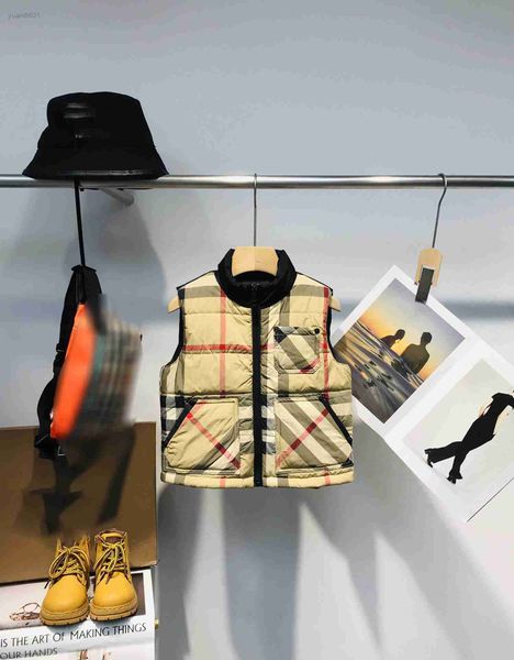 luxury designer kids waistcoat baby outwear khaki plaid print vest size 100-160 cm splicing design sleeveless jacket, Camo
luxury designer kids waistcoat baby outwear khaki plaid print vest size 100-160 cm splicing design sleeveless jacket, Camo