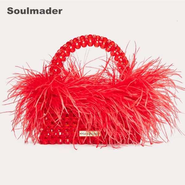 evening bags pearl beaded bag with ostrich feather fur designer brand clear acrylic crystal stone box tote handbag women handmade party purs
evening bags pearl beaded bag with ostrich feather fur designer brand clear acrylic crystal stone box tote handbag women handmade party purs