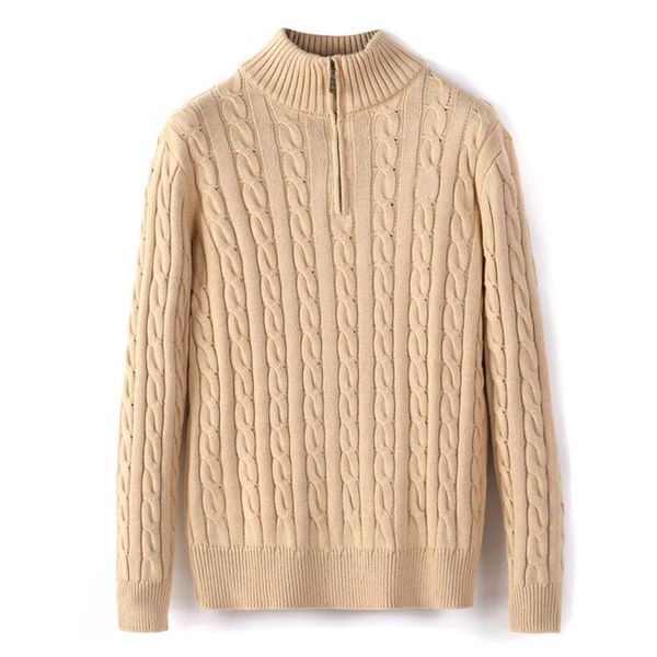 mens sweater winter fleece thick half zipper high neck warm pullover quality slim knit wool designer knitting casual jumpers zip b2366, White;black
mens sweater winter fleece thick half zipper high neck warm pullover quality slim knit wool designer knitting casual jumpers zip b2366, White;black