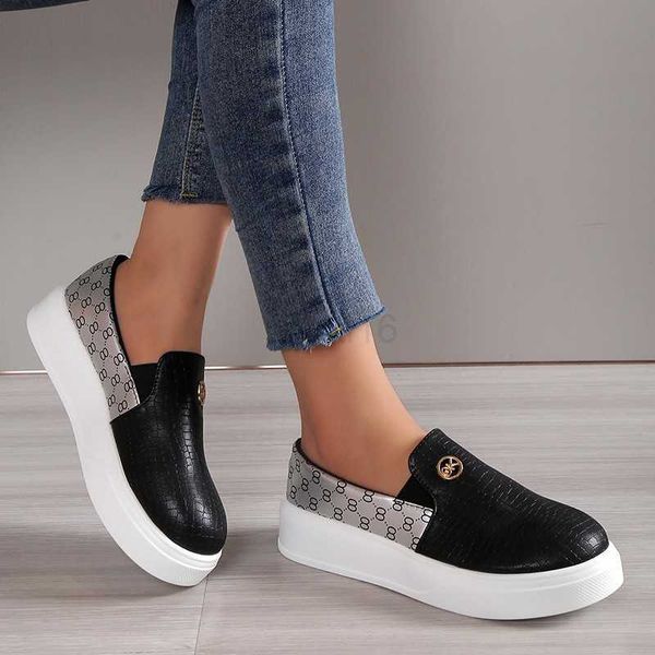 dress shoes women flats shoes 2023 spring brand metal decoration women's sneakers platform sports shoes ladies casual slip on walking s, Black
dress shoes women flats shoes 2023 spring brand metal decoration women's sneakers platform sports shoes ladies casual slip on walking s, Black