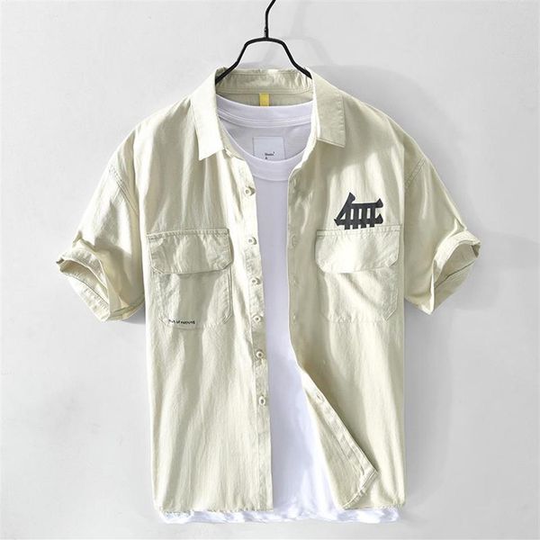 men's casual shirts 152 japanese shirt for men summer simple cotton pocket single-breasted short-sleeved student258y, White;black
men's casual shirts 152 japanese shirt for men summer simple cotton pocket single-breasted short-sleeved student258y, White;black