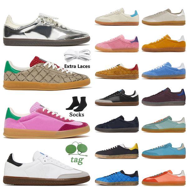 2023 og original designer gazelles platform casual shoes women mens silver metallic wales bonner vegan white black gum red green suede joggi
2023 og original designer gazelles platform casual shoes women mens silver metallic wales bonner vegan white black gum red green suede joggi