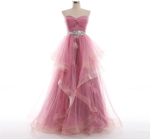 2018 a line ruched tiered strapless prom dress long vestido de festa women prom party dresses floor length maxi gowns3552223, Black
2018 a line ruched tiered strapless prom dress long vestido de festa women prom party dresses floor length maxi gowns3552223, Black