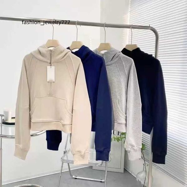 lu half zip hoodies oversized women's yoga scu ba sweater long sleeve thick zipper zip-up hoody colorful comfortable sweater, Black
lu half zip hoodies oversized women's yoga scu ba sweater long sleeve thick zipper zip-up hoody colorful comfortable sweater, Black
