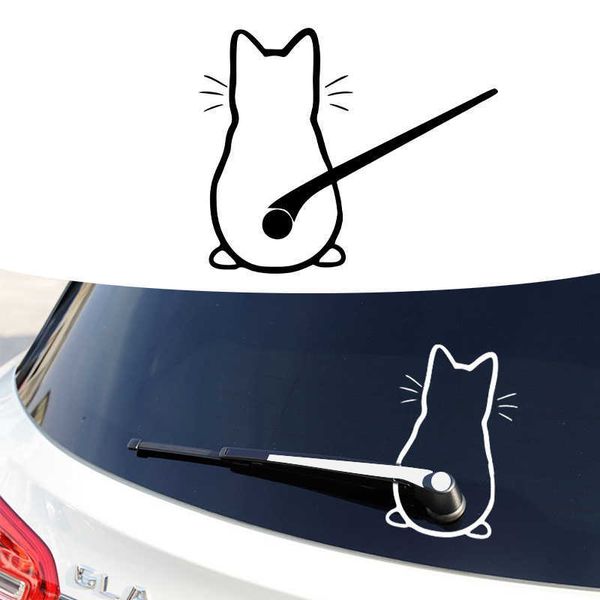 g030 25.6x21cm art design funny cat sticker body window rear glass auto decoration car styling stickers and decals r230812
g030 25.6x21cm art design funny cat sticker body window rear glass auto decoration car styling stickers and decals r230812