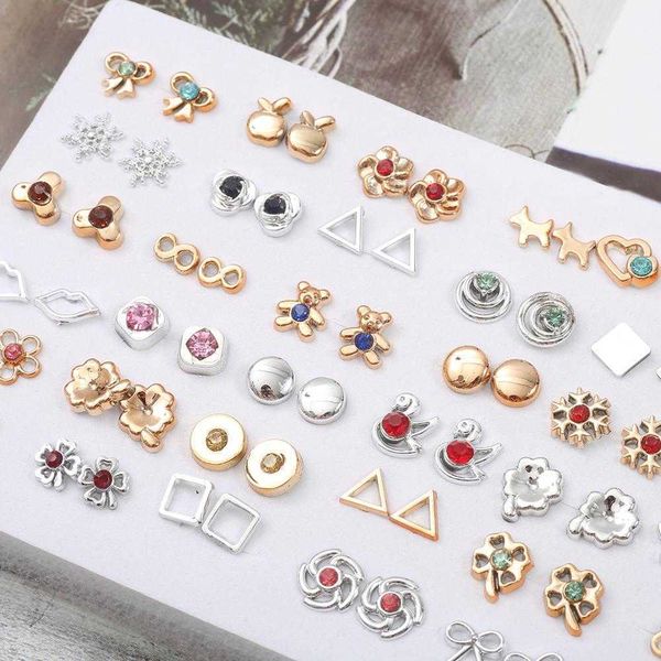 18/36pairs fashion mix style gold color rhinestone crystal flower stud earings set for women girls jewelry brincos oorbellen, Silver
18/36pairs fashion mix style gold color rhinestone crystal flower stud earings set for women girls jewelry brincos oorbellen, Silver
